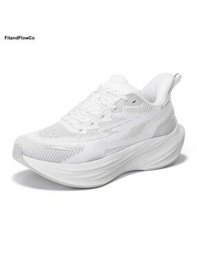 Women's Walking Shoes Lace-Up Cushioned Support Breathable Sneakers